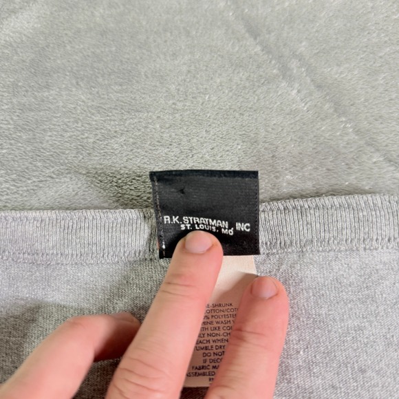 Vintage Harley Davidson Ray Price Raleigh NC Mens Grey Henley Shirt XXL - Picture 6 of 12